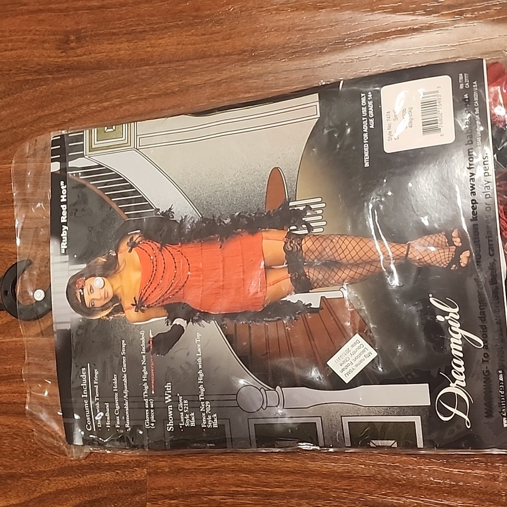 Brand new Red Flapper costumes